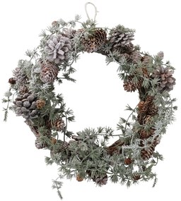 Ręcznie wykonany wieniec z szyszkami TANNENZAPF, Ø32 cm