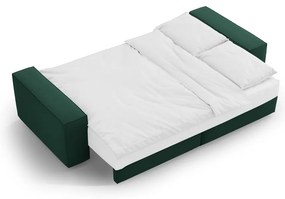 Zielona rozkładana sofa 247 cm Jodie – Micadoni Home