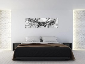 Obraz - Jeleń zimą (170x50 cm)