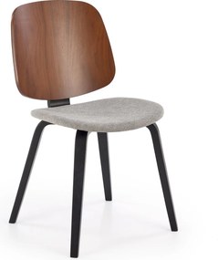 Krzesło z oparciem z giętej sklejki K563 Halmar