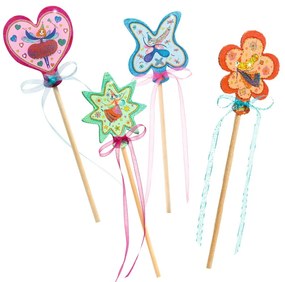 Zestaw do stworzenia 4 różdżek Djeco Fairy