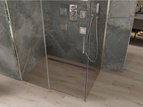 Mexen Omega kabina prysznicowa rozsuwana 110 x 80 cm, transparent, chrom - 825-110-080-01-00