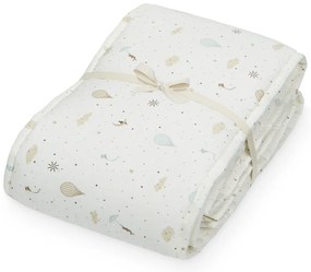 Ochraniacz do łóżeczka z bawełny organicznej w kolorze kości słoniowej 365 cm Dreamland – Cam Cam Copenhagen