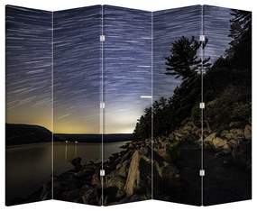 Parawan - Niebo podczas zachodu Słońca (210x170 cm)
