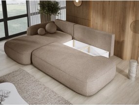 Narożnik BLOOM z funkcją spania układ L Lewy Tkanina NOWORNEVER 37