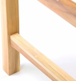 3 osobowa DIVERO ławka ogrodowa z drewna tekowego 180 cm