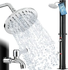 Prysznic solarny DELFINA, 20l, czarna Jurhan