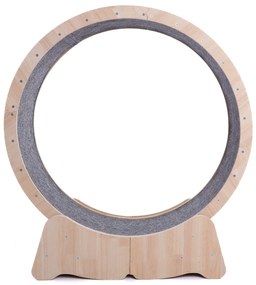 Drewniany rower dla kotów, 100 x 112 x 36 cm