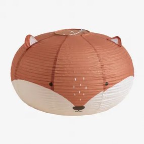 Ekran Do Lampy Z Papieru Ryżowego Mignod Kids Dachówka Red Roof - Sklum