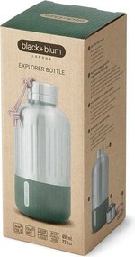 Butelka termiczna ze stali nierdzewnej w kolorze srebra 650 ml Explorer – Black + Blum