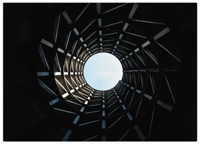 Obraz na szkle - tunel (70x50 cm)