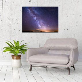 Obraz na szkle - Widok z kosmosu (70x50 cm)