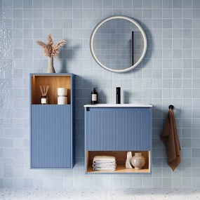 Badmöbel Set BELDIVO 60 cm mit Waschbecken