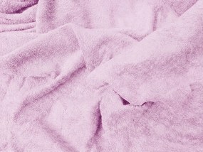 PrzytulneMieszkanie.pl Prześcieradło frotte EXCLUSIVE jasno fioletowe 180 x 200 cm