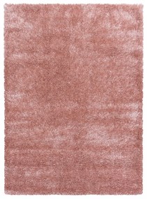 Dywan shaggy poliestrowy Brilliant różowy 120 cm x 170 cm