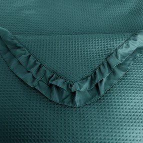 Narzuta na łóżko MONTEGO, naftowa Rozmiar: 220 x 240 cm