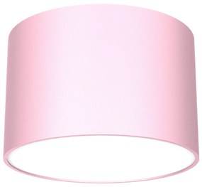 Lampa sufitowa DIXIE Pink 1xGX53, różowa, pojedyncza, okrągła
