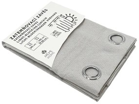 ARÔME HOME Zasłona zaciemniająca beżowo-szara, 135x 245 cm