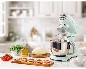 Jasnozielony robot kuchenny Retro Style – SMEG