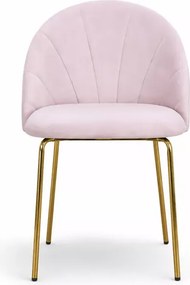 Krzesło glamour Aria Original Gold ze złotą podstawą