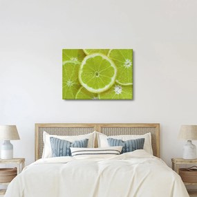 Obraz - pokrojone cytryny (70x50 cm)