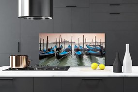 Panel nad blat kuchenny Przystań Łodzi nad Kanałem