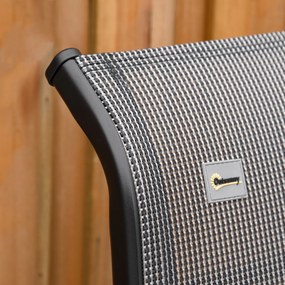 Outsunny leżak na taras ogrodowy 70x65x111cm – leżak ogrodowy składny na taras | Aosom PL