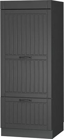 Szafka do mikrofalówki ciemnoszary 60x58.1x153.6 fame-line