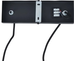 Nowoczesna lampa wisząca czarna 6-punktowa - Jeana Straight