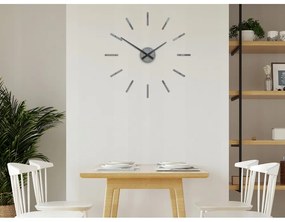 Zegar ścienny naklejany duży nowoczesny akrylowy na ścianę do kuchni salonu