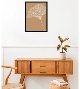 Plakat 29x41 cm Gingko – Veronika Boulová