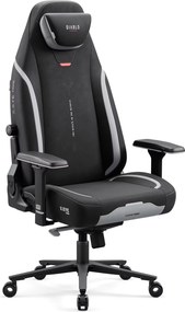 Fotel gamingowy materiałowy Diablo X-Eye Prime Normal Size, Burned Black