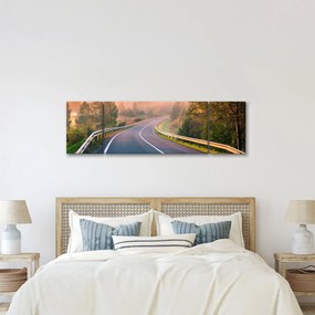 Obraz - Podróż o wschodzie słońca (170x50 cm)