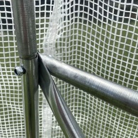 Tunel foliowy 3x2x2 m - szklarnia ogrodowa G-524 z oknami i filtrem UV