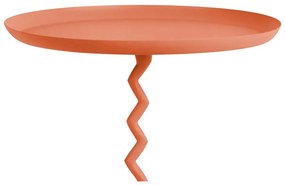 Metalowy okrągły stolik ø 44 cm Zig Zag – Leitmotiv