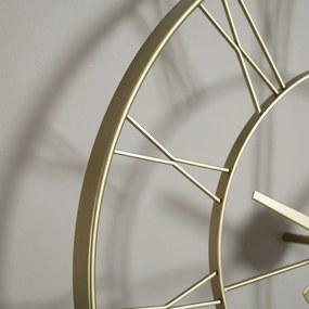 Zegar ścienny w stylu industrialnym ARATIO, Ø 70 cm