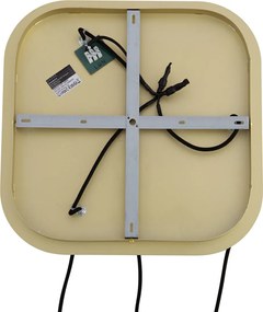 Lampa wisząca w stylu Hotel Chic mosiądz ze szkłem w kolorze bursztynowym 3-źródła światła - Gus