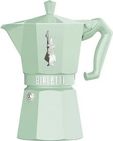 Ekspres Moka Exclusive 6T Pastelowa Zielona Bialetti - Styl Vintage i Nowoczesny