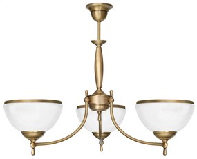 Klasyczny żyrandol mosiężny CR-S3A