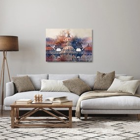 Obraz na szkle - Akshardham, New Delhi, Indie (70x50 cm)
