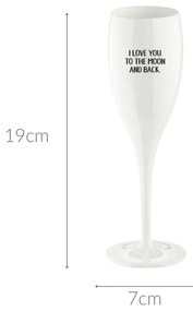 Kieliszek do szampana SUPERGLAS z nadrukiem, KOZIOL