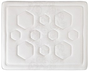Twardy/średnio twardy dwustronny sprężynowy materac termoregulacyjny 140x190 cm Hexaflex Bagged Springs Gel – Moonia