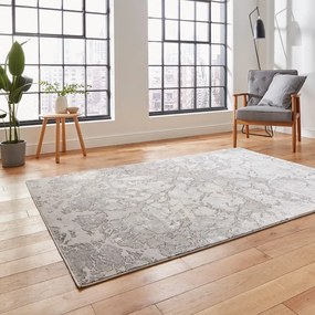 Jasnoszaro-kremowy dywan 80x150 cm Apollo – Think Rugs