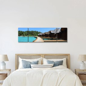 Obraz Malediwów (170x50 cm)