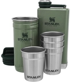 Zestaw upominkowy Stanley Adventure serieskolba/butelka 250 ml + shoty 4 szt. zielony