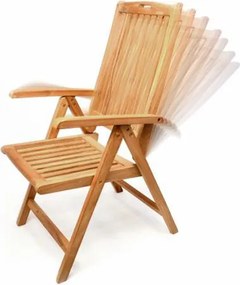 Krzesło składane z drewna tekowego Garth