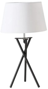 Lampa stołowa z metalową podstawą NOVO, wys. 48 cm