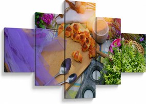 Obraz - letni piknik (125x70 cm)