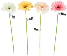 Sztuczny kwiat GERBERA 47 cm - różne kolory