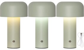 Zielona lampa stołowa LED (wysokość 21,5 cm) Bobby – Star Trading